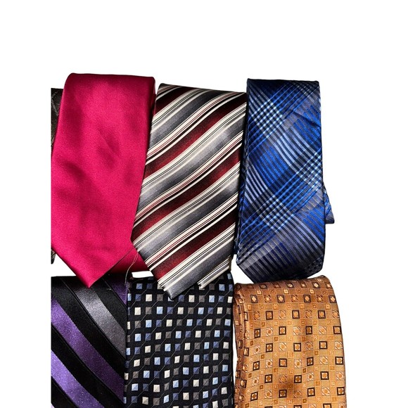 GEORGE tie lot of 10, 100% silk - Picture 4 of 5